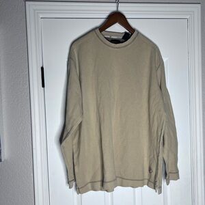 VTG 90’s Ocean Pacific Men's Beige Sweater - XL - Great Condition